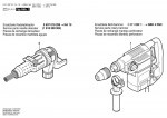 Bosch 0 611 222 781 GBH 4 DSC Rotary Hammer 110 V / GB Spare Parts GBH4DSC